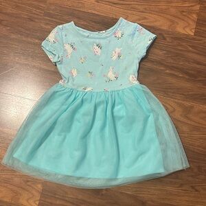 Adorable Kids Bunny Dress with Floral Accents